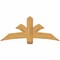 Ekena Millwork Davenport Rough Sawn Timber Gable Bracket, Western Red Cedar, 60"W x 25"H x 6"D x 6"F, 10/12 Pitch GBW060X25X0606DAV00RWR - alternate 1